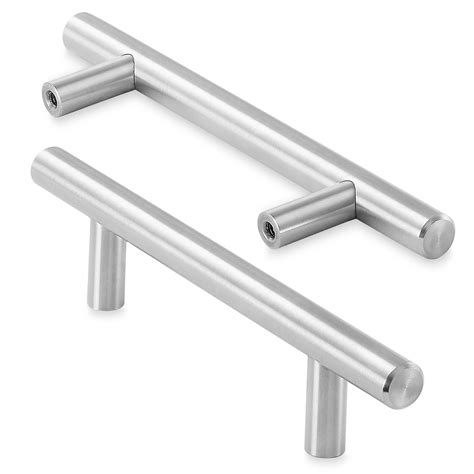 solid stainless steel cabinet handles